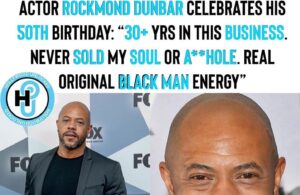 Wendy Raquel Robinson Instagram - Please join me in screaming HAPPY BIRTHDAYYY 🎊 to the only man to make #TashaMack weak… @rockmonddunbar I should’ve known you was a #Capricorn #PowPowPow #Pookie #Fifty and #Fly 💕💕