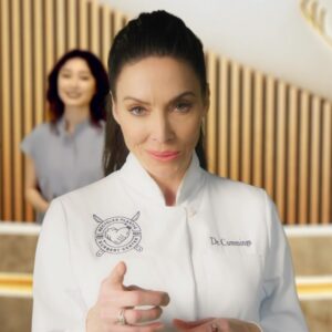 Whitney Cummings Instagram - @liquiddeath and @whitneycummings have teamed up to solve the plastic pollution problem. Introducing the Liquid Death Recycled Plastic Surgery Center. Learn more at liquiddeath.com/plasticsurgery or link in bio. #liquiddeath #murderyourthirst #deathtoplastic