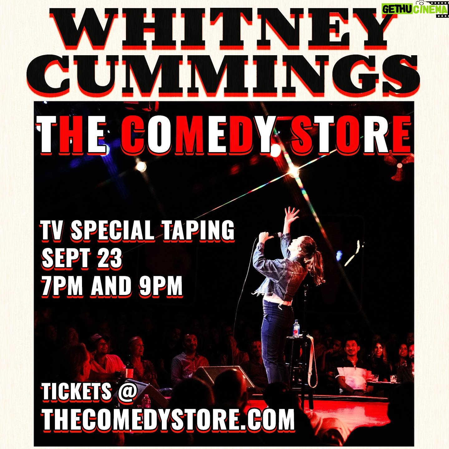 Whitney Cummings Instagram - I’ll be shooting special #6, seven months pregnant @thecomedystore September 23rd. Tickets at WhitneyCummings.com ❤️