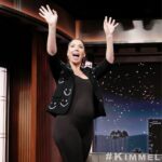 Whitney Cummings Instagram - On Kimmel tonight spewing all the blahs and yuks and hees and haws.