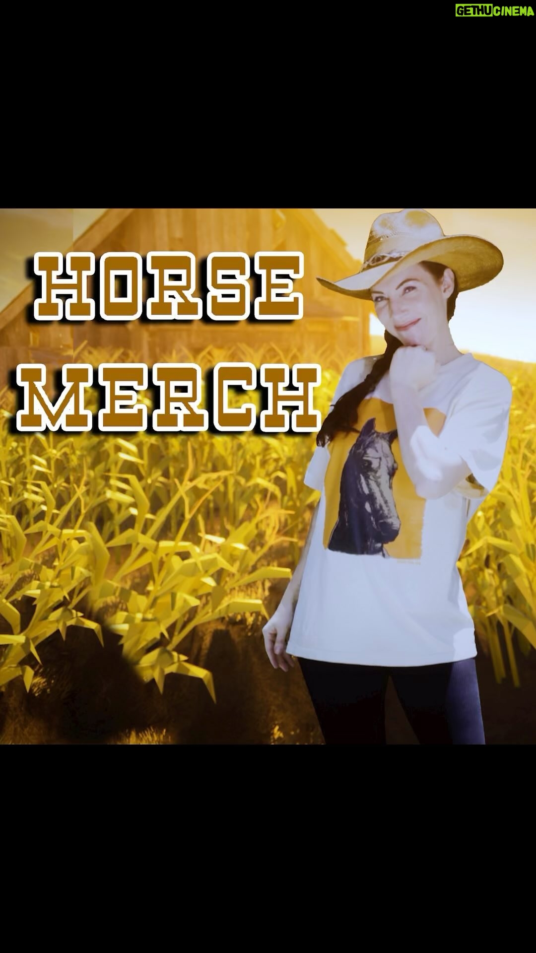 Whitney Cummings Instagram - NEW 🐴 merch on sale NOW. Pre-Order/made in USA only so we aren’t fast fashion garbage people. Horse drawn by the brilliant @kevingchristy. WhitneyCummings.com 🤎