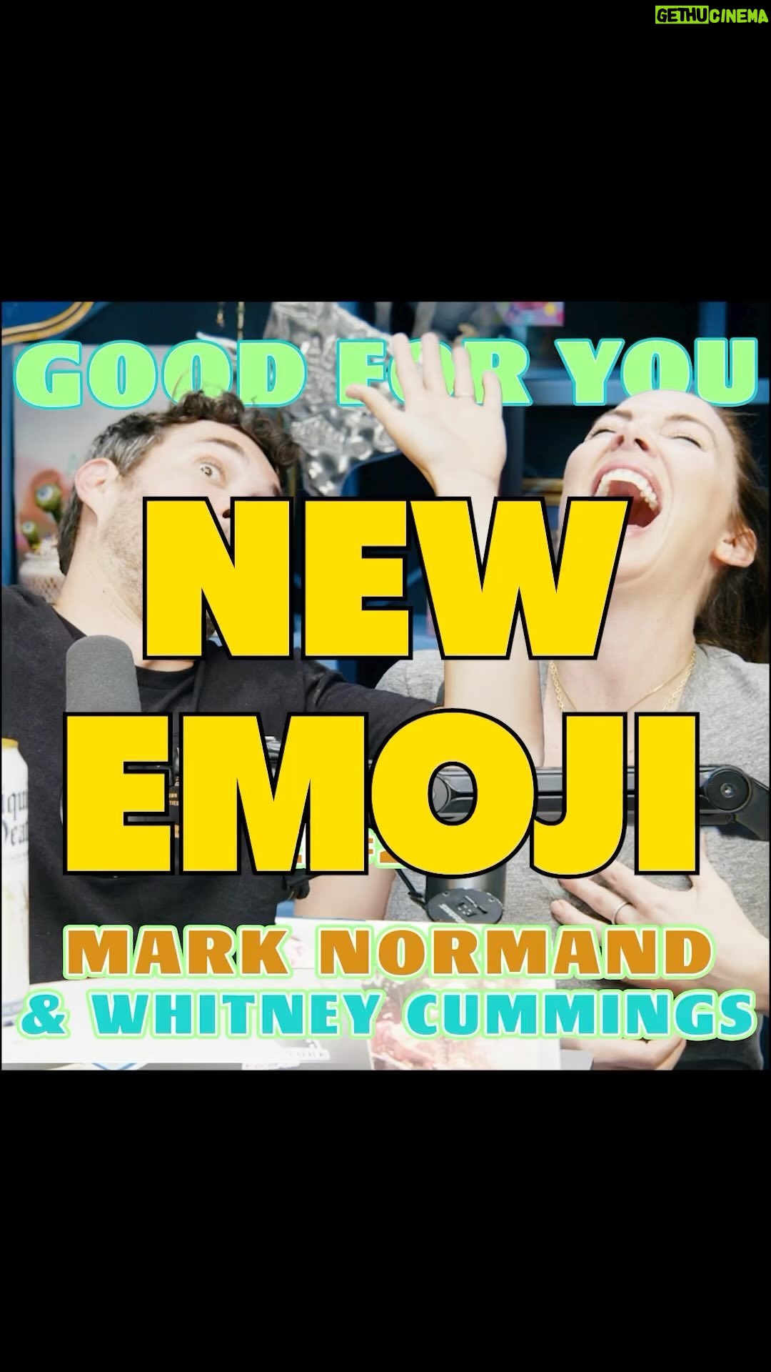 Whitney Cummings Instagram - The haha machine @marknormand is on the pod this week - watch it before YouTube age restricts it ðŸ«