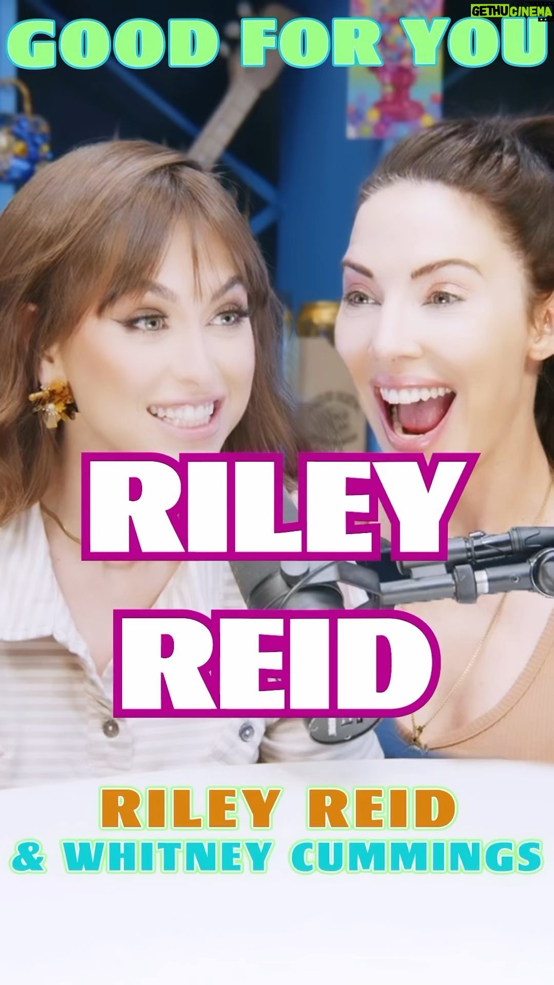 Whitney Cummings Instagram - Sex icon @letrileylive is on the pod this week so watch now before it gets taken down