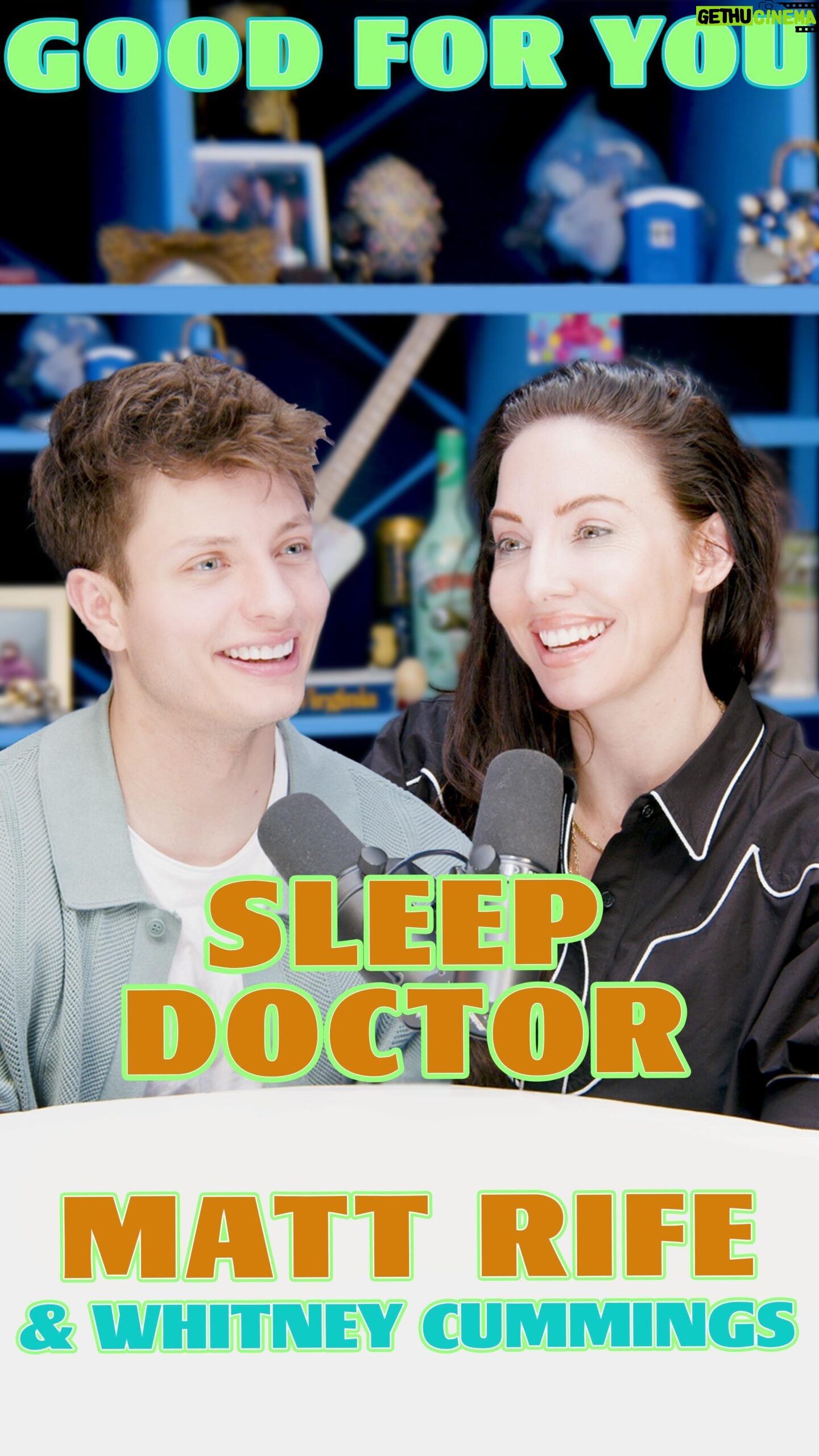Whitney Cummings Instagram - Hehe sensation @mattrife is on the podcast this week and he makes me almost pee pee