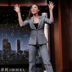 Whitney Cummings Instagram – Burned all the bridges on @jimmykimmellive last night