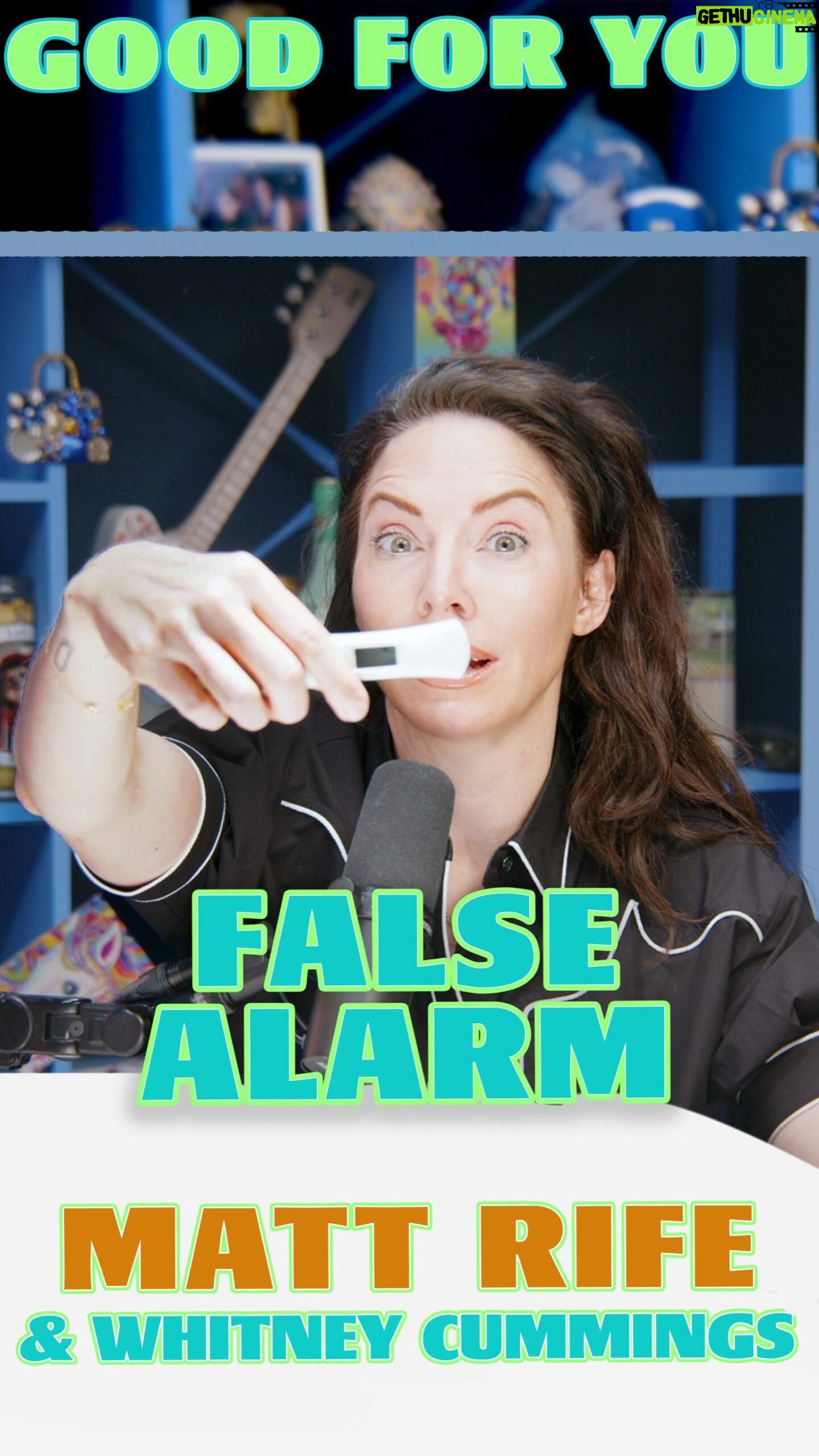 Whitney Cummings Instagram - At this point, a pregnancy test may as well be a literacy test (don’t panic y’all I am not pregnant I just panicked)