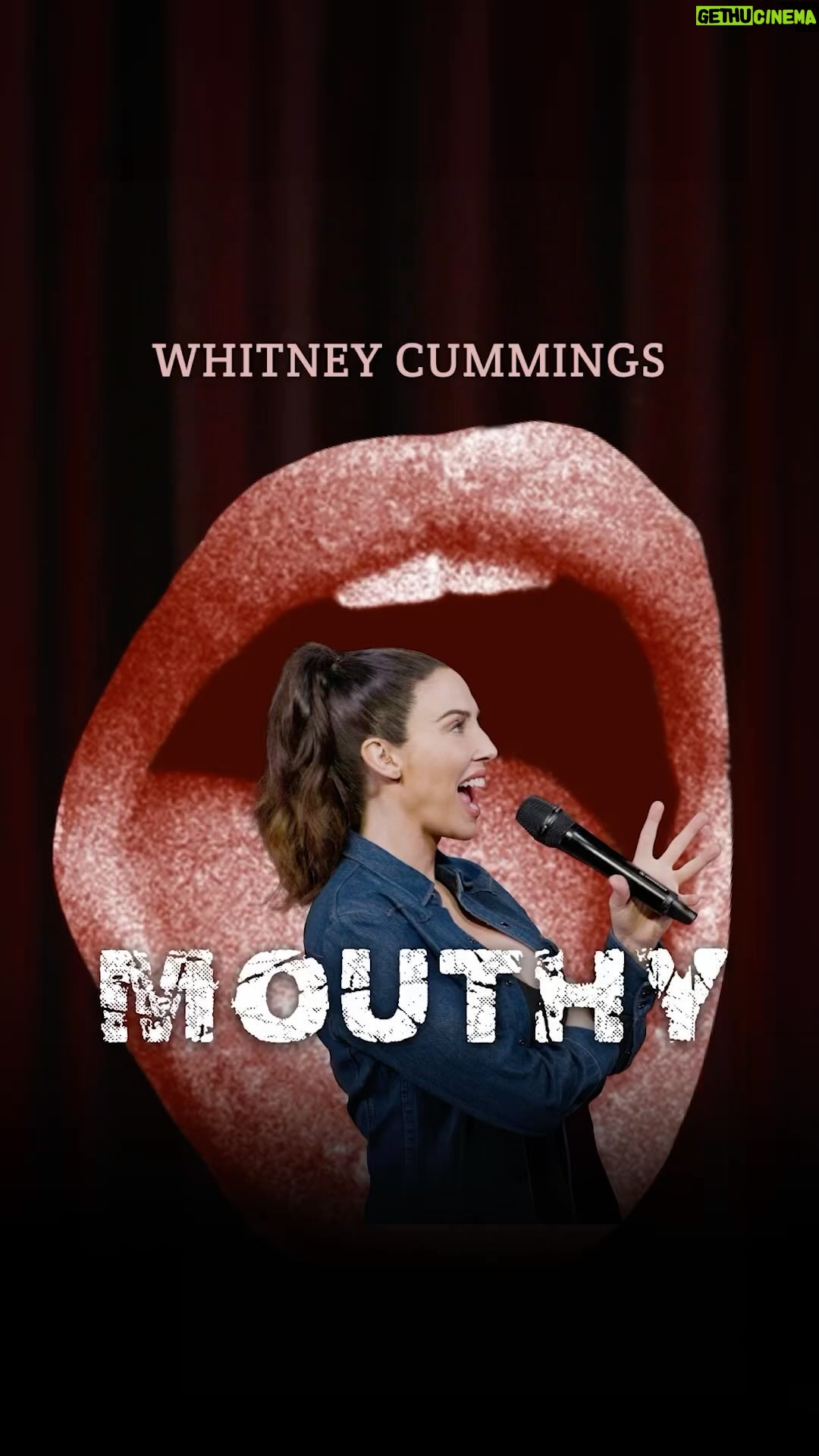 Whitney Cummings Instagram - 4 more days and my new special MOUTHY is out. 🫦 of.tv/whitney - where the roasts are now!