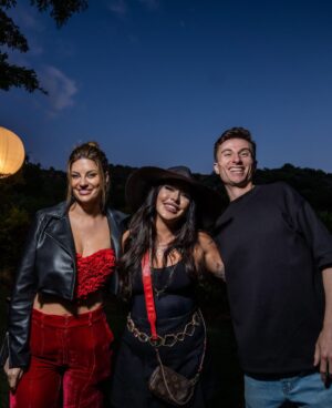 Whitney Cummings Instagram - Thank you @watchoftv for letting us clowns do uncensored comedy - roast of ME and of @bertkreischer and to my chosen family for coming over and celebrating the tradition of laughing at ourselves to ego death. ❤️