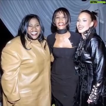 Whitney Houston Instagram - Never dim your light 💜 Kelly Price shares a story about Whitney during a rehearsal for their “Heartbreak Hotel” performance.
