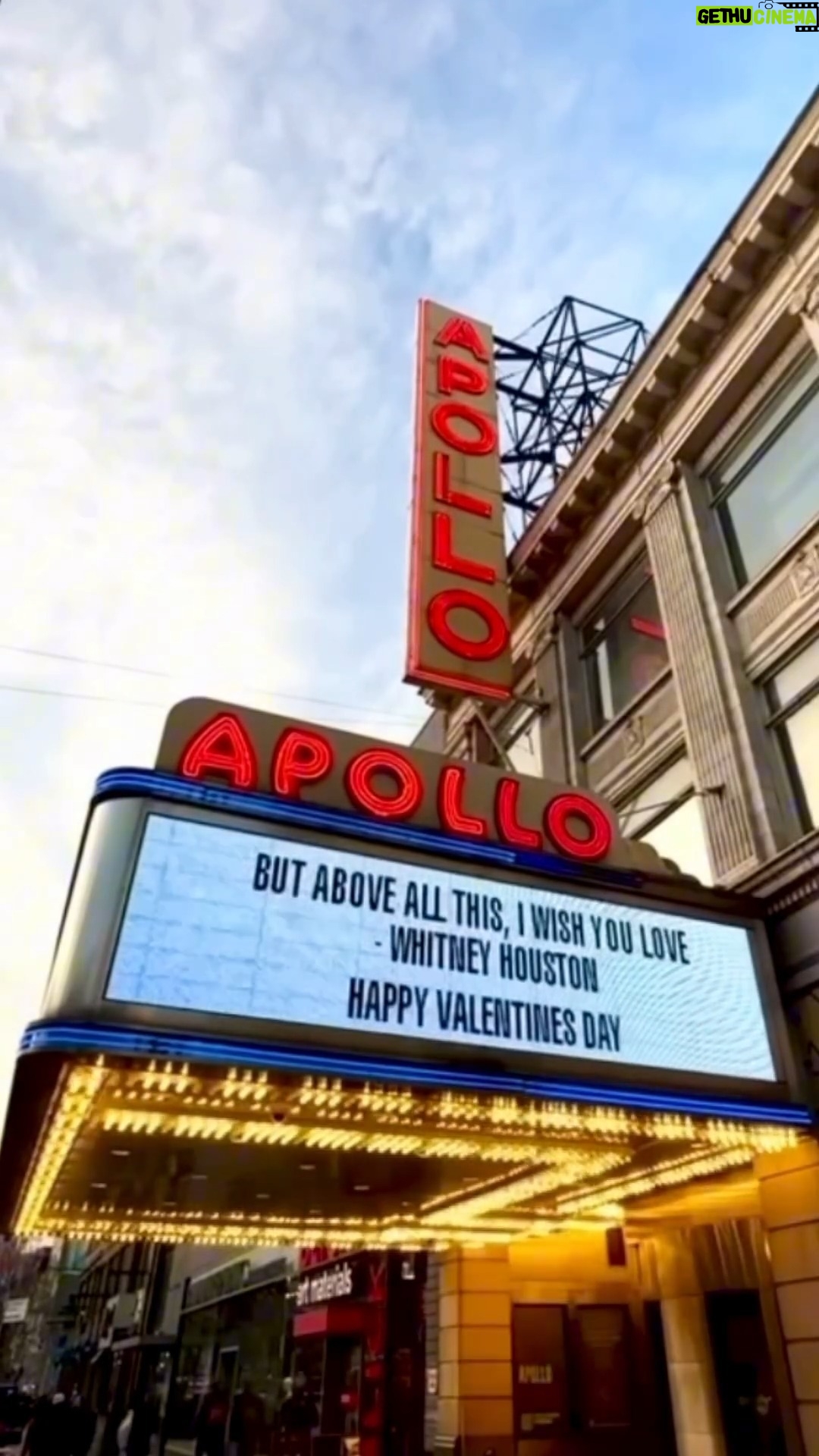 Whitney Houston Instagram - Wishing you love this Valentine’s Day! ❤️ @apollotheater