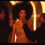 Whitney Houston Instagram - Rare photo of Whitney behind the scenes at the music video shoot for "I Learned From The Best," filmed in Cologne, Germany, while Whitney was on her ‘My Love Is Your Love’ World Tour. She's pictured here with her fave "glam squad" Ellin La Var and Roxanna Floyd. 📸 Photo courtesy of The Estate of Whitney E. Houston