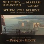 Whitney Houston Instagram - 25 years ago today (January 30, 1999), "When You Believe" with Whitney and Mariah Carey peaked at #15 on the Billboard Hot 100. The film version was written by Stephen Schwartz for the animated feature 'The Prince of Egypt,' and won the Academy Award for Best Original Song. Whitney and Mariah recorded the pop single version, with additional music and lyrics by Babyface, for the film's end credits and soundtrack, and it also was included on Whitney's 'My Love Is Your Love' album and Mariah's compilation album '#1s.' Whitney and Mariah performed their version at the Oscars in March 1999.