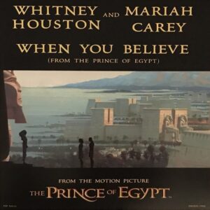 Whitney Houston Instagram - 25 years ago today (January 30, 1999), "When You Believe" with Whitney and Mariah Carey peaked at #15 on the Billboard Hot 100. The film version was written by Stephen Schwartz for the animated feature 'The Prince of Egypt,' and won the Academy Award for Best Original Song. Whitney and Mariah recorded the pop single version, with additional music and lyrics by Babyface, for the film's end credits and soundtrack, and it also was included on Whitney's 'My Love Is Your Love' album and Mariah's compilation album '#1s.' Whitney and Mariah performed their version at the Oscars in March 1999.