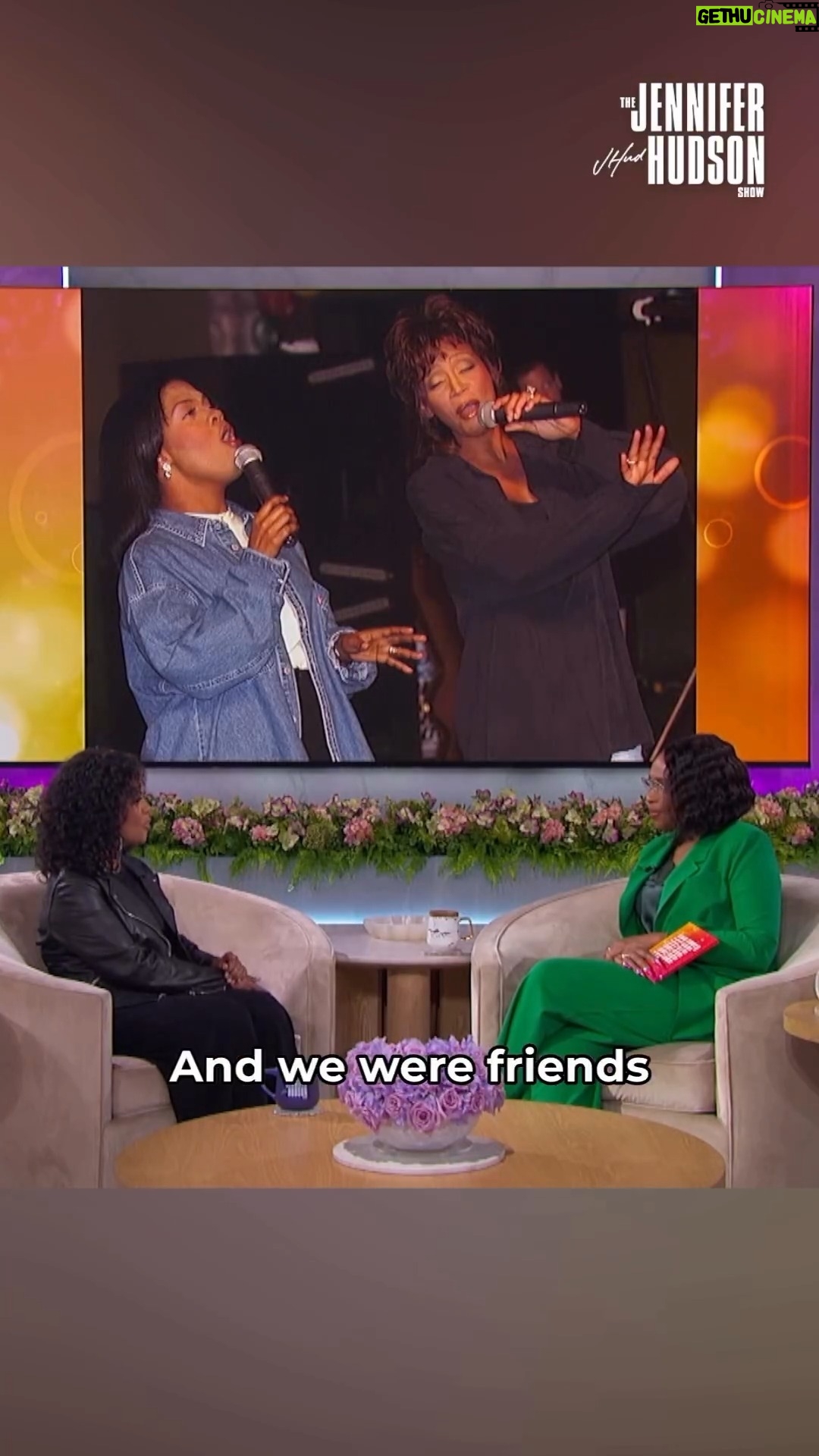 Whitney Houston Instagram - CeCe Winans recently spoke about her friendship with Whitney and recording “Count On Me” for ’Waiting To Exhale.’ Video: jenniferhudsonshow
