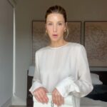 Whitney Port Instagram - September fashion week is better (in my opinion) cause I’m a baby and can’t deal with the cold, but beyond grateful to have this haven to retreat home to. The energy in NY can make me a little anxious, so having this space to order my Postmates and watch 🦚 was a treat. 🫶🏼 @rubychelseanyc residences have such a calming vibe in the heart of Chelsea with lots of natural light, views of the city 🌆, and so much at my fingertips which made this week so much more seamless than I imagined. Looking forward to next season already. #RubyChelsea