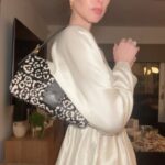 Whitney Port Instagram – My ideal weekend. We did a lot of this.
1 & 2. Belated birthday dinner with friends. Forgot my phone so had to take all this content after I got home from dinner 🙃
3. Admiring my @chanelofficial flats before a quick @melissawoodhealth workout
4. Sonny’s Saturday fit
5. Baking, becoming like therapy to me.
6. Tried golfing.
7. We’re a @squishmallows household
8. My Sunday whole milk vanilla cappuccino that makes me very very happy