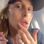 Whitney Port Instagram - When I travel without Sonny, I remember to set myself up for success. The first thing I love to do is get out my toiletry bag (thank you @thevintagemarche for my sweet Mother’s Day 🎁) and moisturize. Here are some of my most recent must have beauty products for every flight: 1) hand sanitizer - always, for obvious reason. This time I used @bathandbodyworks men’s collection, SLATE (smells so good) 2) @caudalie misting spray gives a fresh zing while hydrating and just setting a clean tone. I’ll spray this a few times throughout the flight 3) @clinique moisture surge lip treatment - SO hydrating. 4) @patchology restoring night eye gel - love this brand as well @peterthomasroth. These are just so great cause you can leave them on for hours and my eyes feel alive upon arrival. 😜 Then I’m all set. 🤍✈️