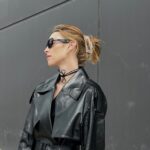 Whitney Port Instagram - The reality of getting ready with me is a frame probably will get knocked off the wall LOL. I can’t make this up. Nothing is perfect. Outfit deets: @mackage trench coat @7forallmankind jeans @prada balletflats @commesi socks @cosstores purse @spanx bra