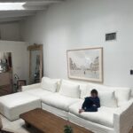Whitney Port Instagram - Cousin sleepover means taking 3 kids to the zoo, jacuzzing at sunset and a lot of wine for me and Timmy 🫠 Also spent the weekend doing a little redecorating, we got our new couch from @sixpennyhome and have sooooo much to move around and get but we’re getting started! More to come.