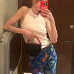 Whitney Port Instagram - Me, Palm Beach, and my @versace pants