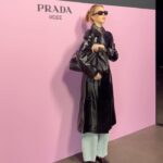Whitney Port Instagram - On the fairgrounds 🍿🦄🎠 @prada @lunaluna @carsten.holler
