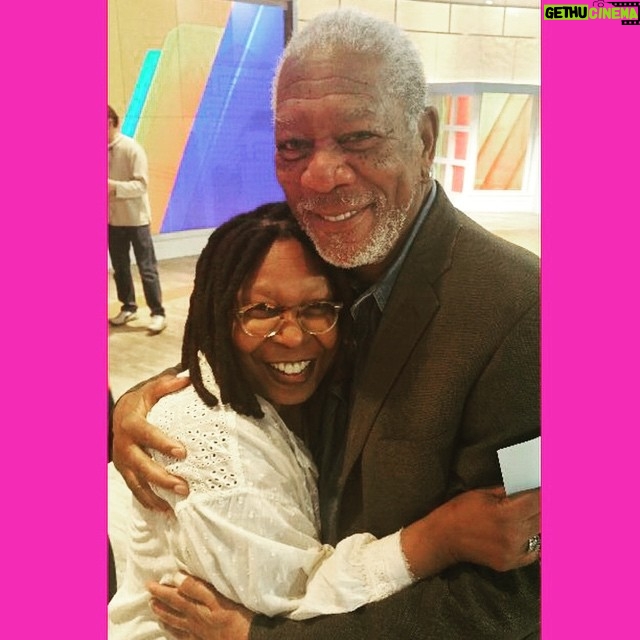 Whoopi Goldberg Instagram - The wonderful #morganfreeman in new movie #Fiveflightsup #whoopi #whoopigoldberg #theview