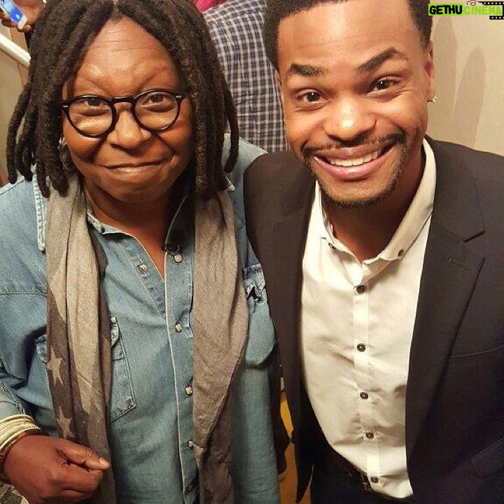 Whoopi Goldberg Instagram - He brings the #funny with one of #vine greatest @kingbach #comedy #bet #punkd #kingbach #whoopi #whoopigoldberg
