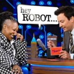 Whoopi Goldberg Instagram – @whoopigoldberg & Jimmy ask Alexa about @beyonce to try to get her to say “TEXAS HOLD ‘EM” in Hey Robot 🤖 #FallonTonight