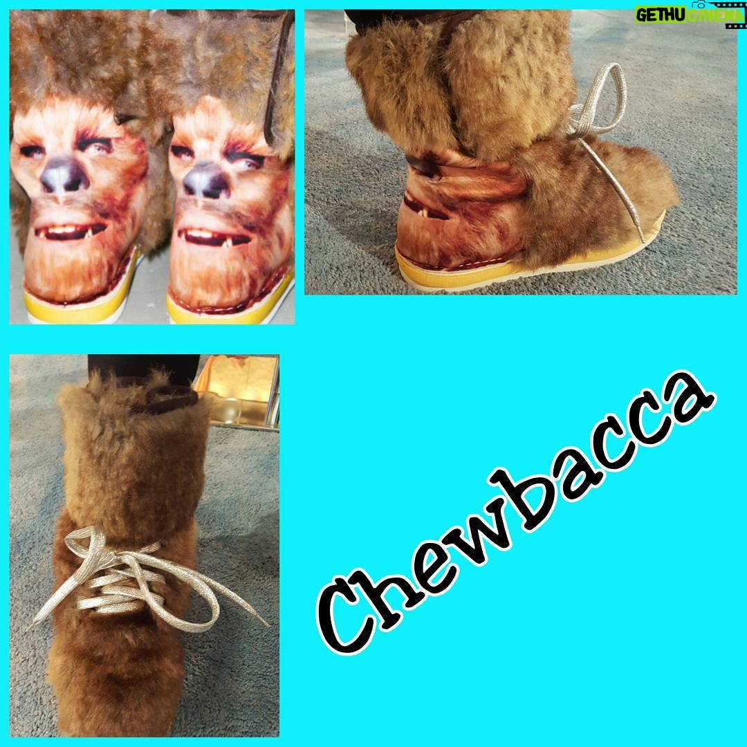 Whoopi Goldberg Instagram - #chewbacca boots by dollskils.com #whoopi #whoopigoldberg #starwars #chewbaccaboots