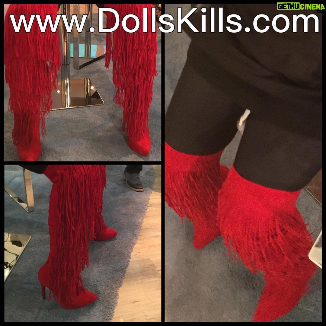 Whoopi Goldberg Instagram - My shoes today found on #dollskill #boots #redboots #whoopi #whoopigoldberg