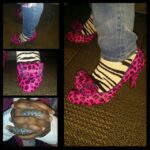Whoopi Goldberg Instagram – Today on @theviewtv #heels&socks #whoopisoles #theview