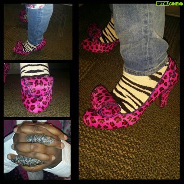 Whoopi Goldberg Instagram - Today on @theviewtv #heels&socks #whoopisoles #theview