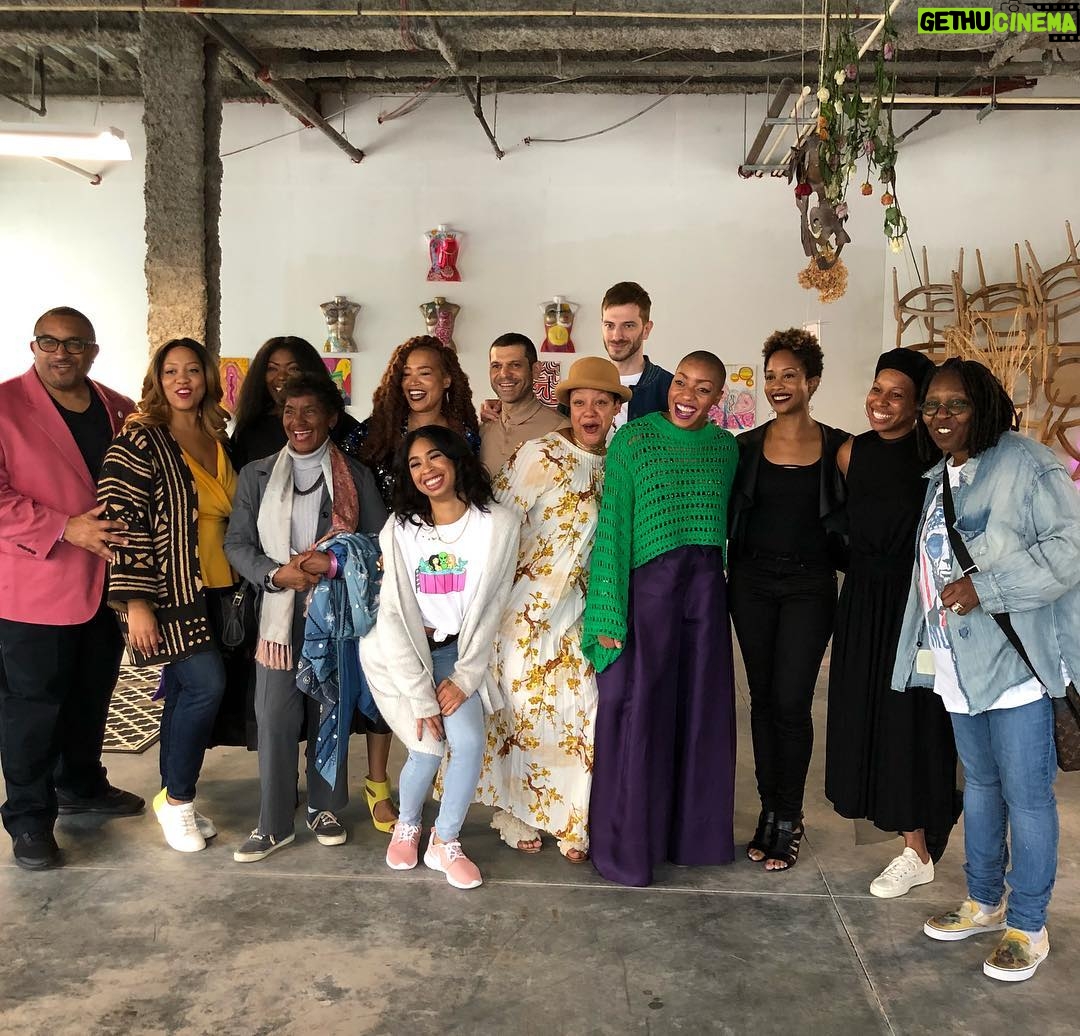 Whoopi Goldberg Instagram - #newarkartsfestival #femn3d #skeezydoesit