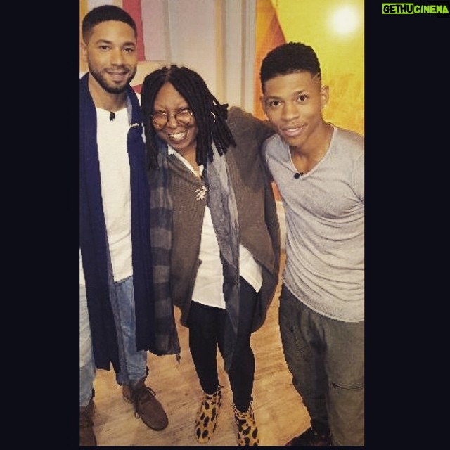 Whoopi Goldberg Instagram - My boys from @empirefox @jussiesmollett & @yazzthegreatest #BryshereGray #JussieSmollett #empire #theview