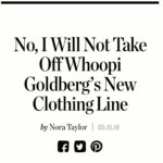 Whoopi Goldberg Instagram - Today we launched DUBGEE @dubgeebywhoopi thanks @manrepeller THANK YOU Nora!