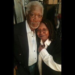 Whoopi Goldberg Instagram - #Actor #MorganFreeman came to talk about the fantastic movie #Ted2 #actorgang #theview