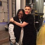 Whoopi Goldberg Instagram - With the wonderful and talented Andra Day on today's show. Have a great day!!!