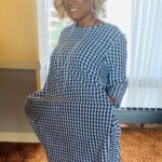 Whoopi Goldberg Instagram - My friend @mspattilabelle wearing my @dubgeebywhoopi - this is the 3/4 sleeve Cocoon Dress Thank you!!!! Available at Amazon