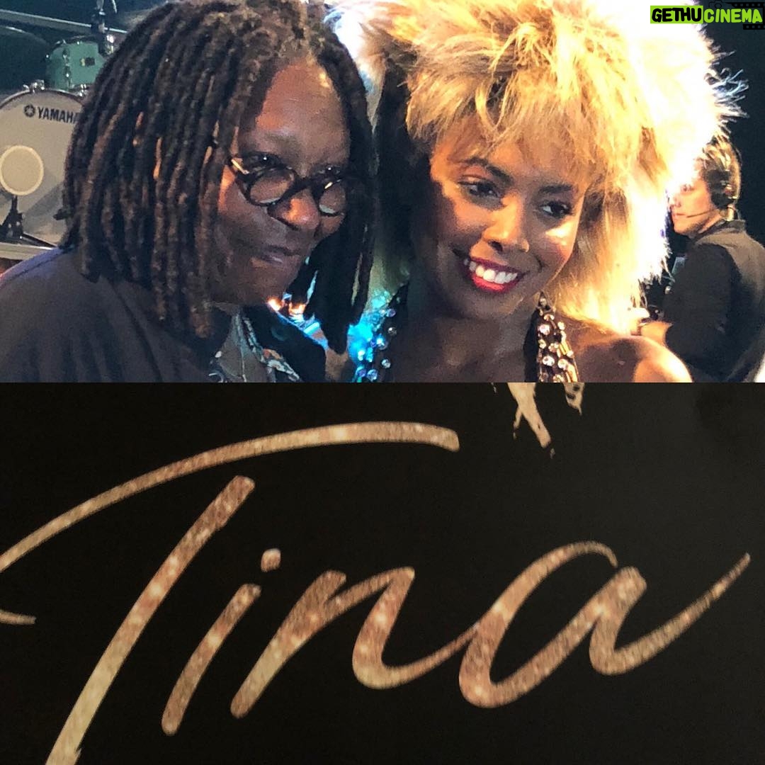 Whoopi Goldberg Instagram - Just saw Tina On the West End. @adriennelwarren you inhale her! Thanks to you and this fantastic cast for a great ride!!!