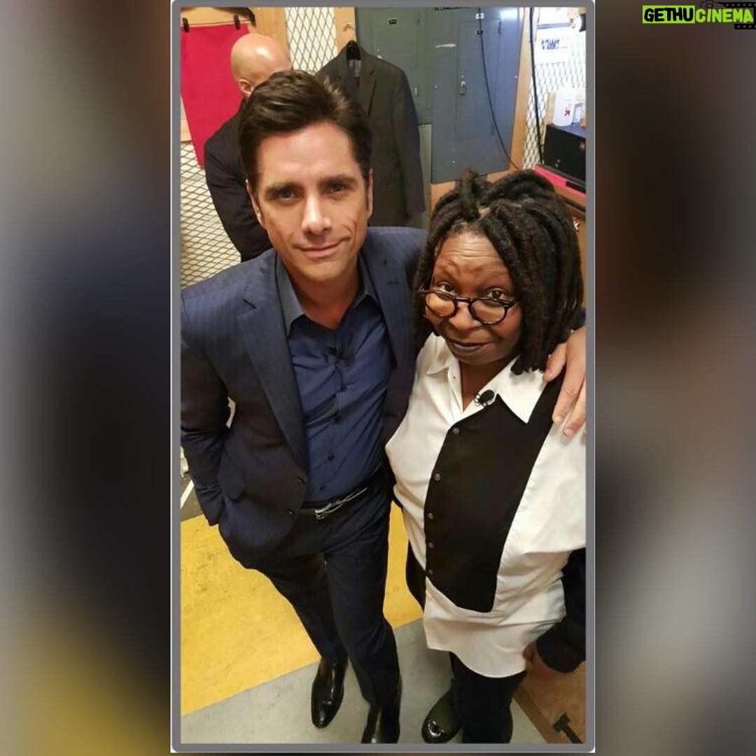 Whoopi Goldberg Instagram - My friend @johnstamos #fullhouse #ER #whoopi #whoopigoldberg #johnstamos