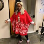 Whoopi Goldberg Instagram - One of my holiday sweaters. Available at Zappos.com