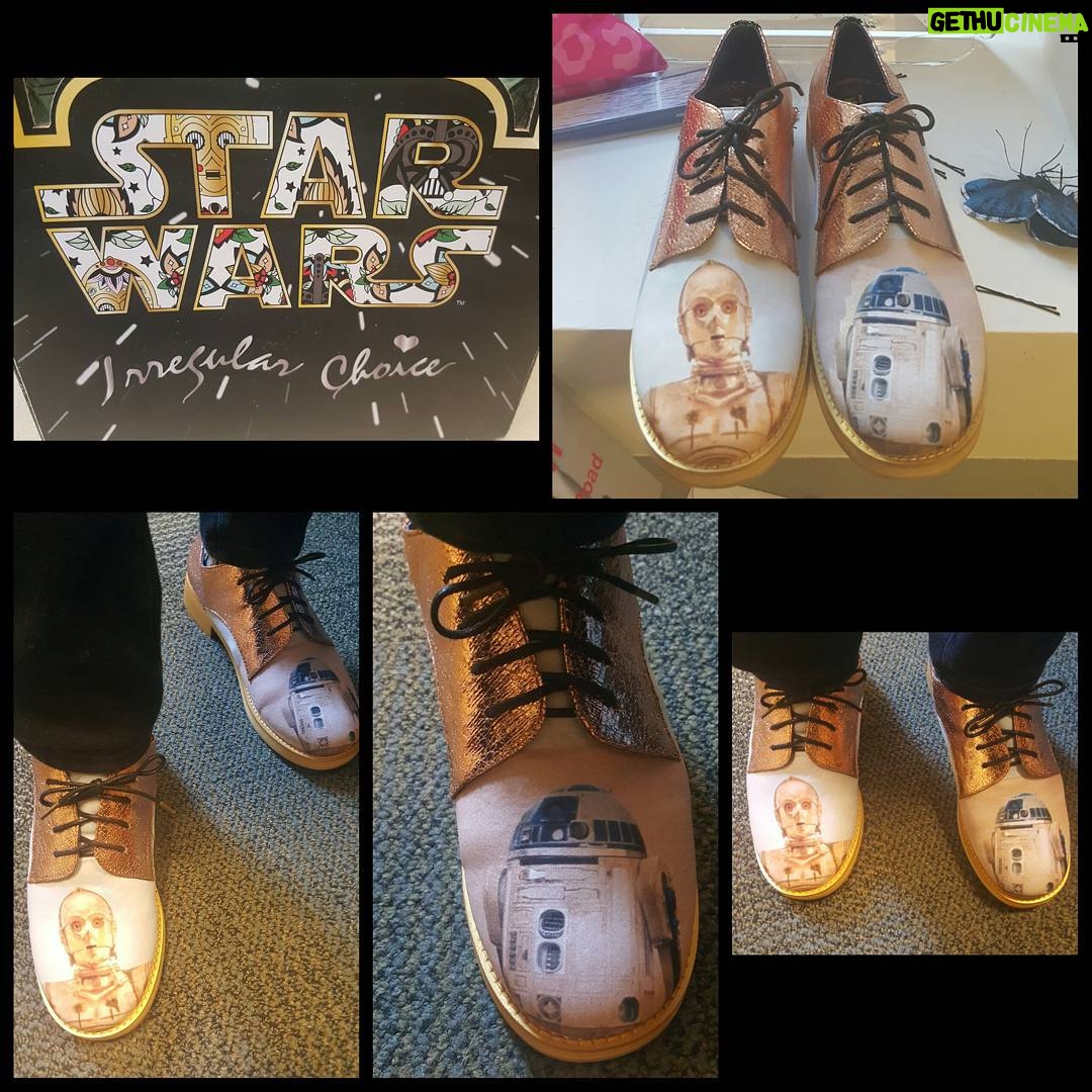 Whoopi Goldberg Instagram - My shoes by @irregularchoice #starwars #r2 #d2 #r2d2 #irregularchoice #shoes #whoopi #whoopigoldberg
