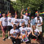Whoopi Goldberg Instagram - Thanks to these folks for all the hard work they are doing for WorldPride 2019 and thanks for wearing my t-shirt. Proceeds are going to help LGBTQ organizations. Get one today. Amazon has them too. #worldpridebitches #worldpride2019 @dubgeebywhoopi #nycpride #stonewall50 #worldpridenyc