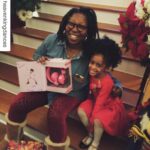 Whoopi Goldberg Instagram - ☃Meet my new friend Heaven she has her very own 🎧headphones🎧 and she knows how much I love my audibles and she is one dancing machine! #YouTube #heavenking #whoopi #WhoopiGoldberg #Repost @heavenkingdances ・・・ Thank you @whoopigoldberg for having me in your home 😘 Hope you enjoy your headphones 😘😘🎄💕