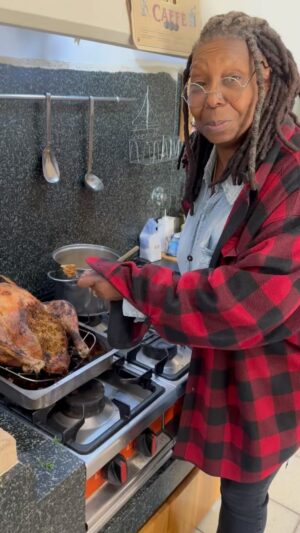 Whoopi Goldberg Instagram - I’m in Italy and the turkey is just about ready. Happy Thanksgiving!
