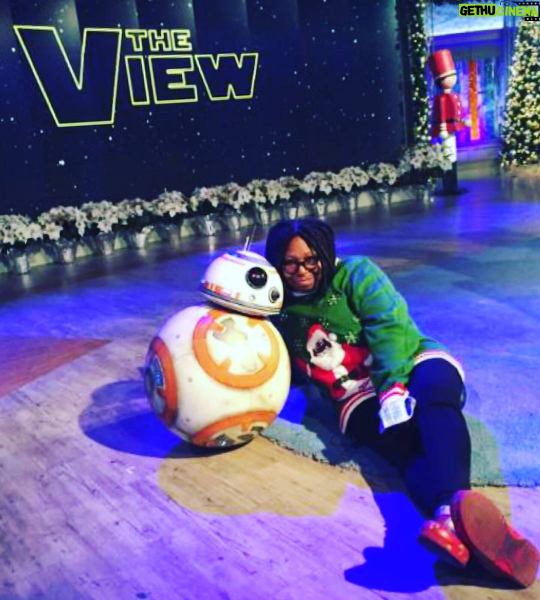 Whoopi Goldberg Instagram - My friend BB-8 from the new @StarWars #TheForceAwakens #bb8 #bb8droid #starwars #whoopi #whoopigoldberg #Theview