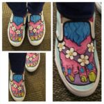 Whoopi Goldberg Instagram – Today’s shoes by #Michealburk of www.chooseyourshoes.net thanks #solestruck for delivering the message. #whoopisoles #whoopigoldberg #shoeview