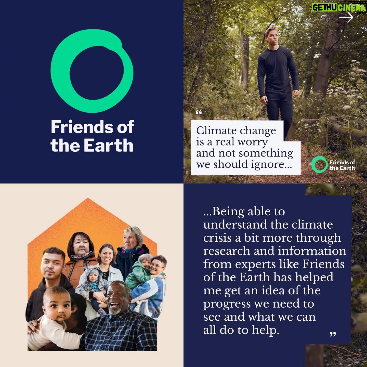 Will Poulter Instagram - More than two-thirds of people in the UK say they’re worried about the climate crisis, in a survey by YouGov for Friends of the Earth, and a rising number of people across all generations are suffering from eco-anxiety – feelings of stress and fear about the future of the planet. Given the energy crisis and the rising cost of living, @friends_earth have identified what's causing the problem, who's hit hardest and the solutions to lower our heating bills and our emissions that harm our planet. They’re powering a new grassroots movement, bringing together different groups that are united by a common goal - warm homes that don't cost the earth. Friends of The Earth have also helped educate me on some of the changes I can make, for the sake of the environment in a way that is considerate of how climate change effects people on a global scale and in differing ways. Find out more by following them here - @friends_earth