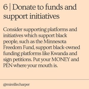 Will Poulter Instagram - This incredible toolkit was created by @mireillecharper 
This is essential reading for anyone wanting to practice NON-optical allyship and begins with understanding optical allyship. 
Read this, share this with friends/family/colleagues and then please go beyond a social media post, by actively taking these steps in your everyday life to affect real change. I personally need to do my upmost to better my understanding and practice of all 10 steps, as regularly I am able to. 
@mireillecharper has also provided these links for more information and further reading... @nowhitesaviors 
@laylafsaad 
@ckyourprivilege 
@rachel.cargle 
@iamrachelricketts 
@thegreatunlearn 
@renieddolodge 
@ibramxk 
Link in my bio to make a donation towards the #blacklivesmatter movement