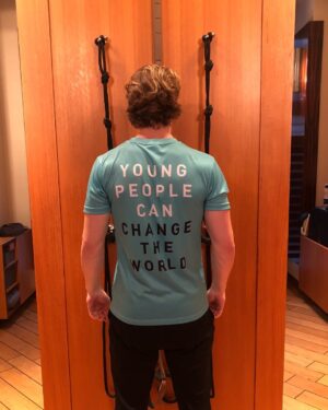 Will Poulter Instagram - Today is the start of #antibullyingweek  in the UK! Thank you @antibullyingpro for this T-shirt and the reminder of the power that young people possess! Whatever your age and wherever you are, we can all play a role in taking a stand against bullying... find out how by following @antibullyingpro and keep up to date with all the activity this week and beyond 💙